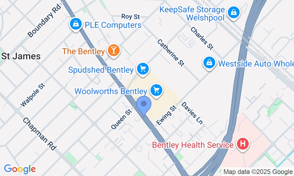 Genesis Health + Fitness map