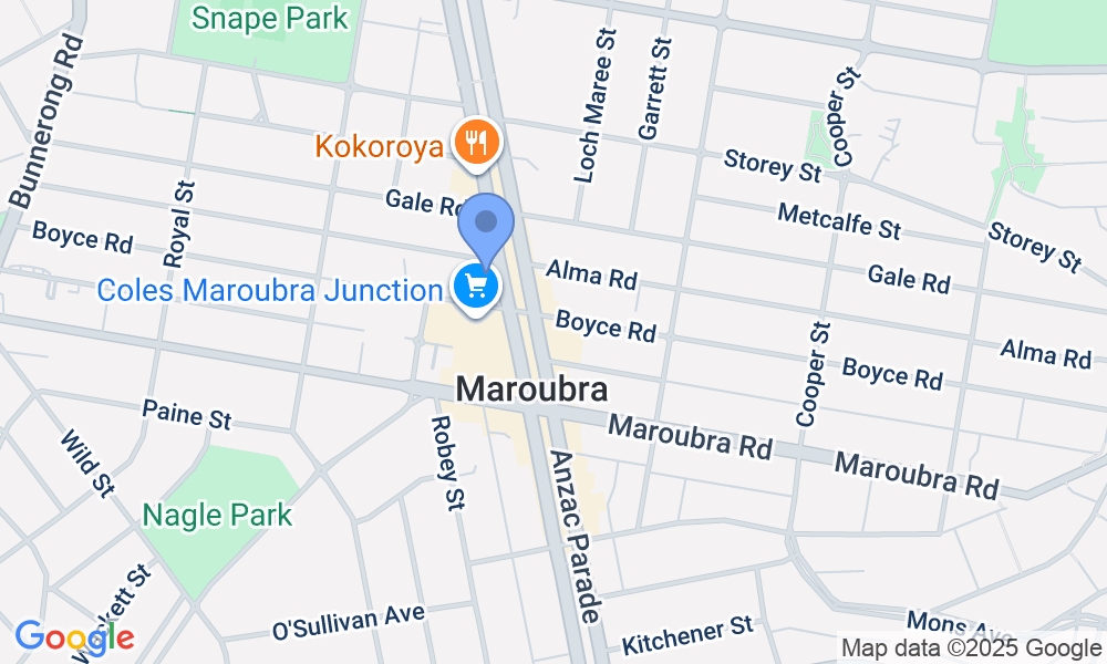 Plus Fitness 24/7 map