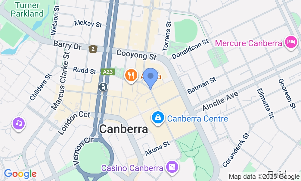 Fitness First Canberra City Gym Rivett 