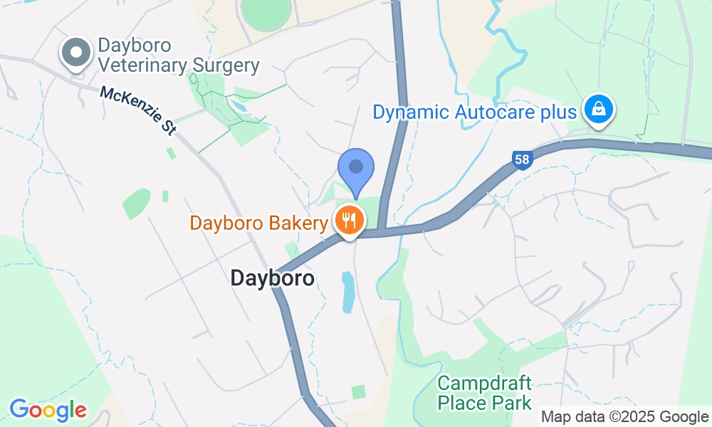 Dayboro Pool and Gym map
