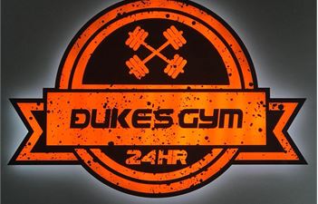 Dukes 24hr Gym logo