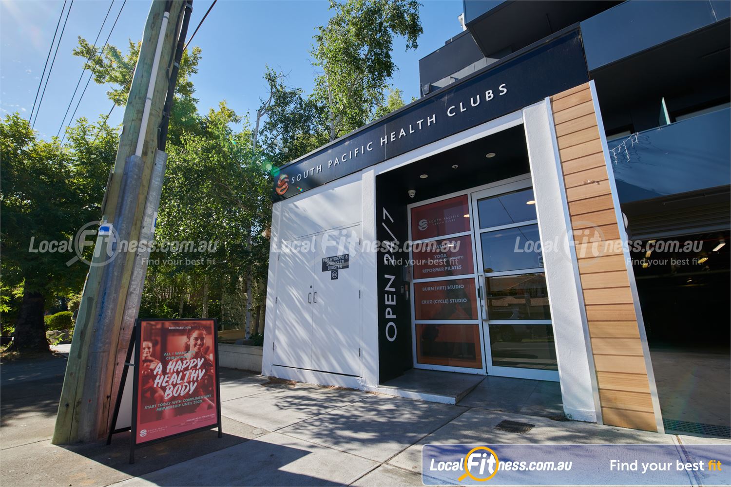 South Pacific Health Clubs front photo