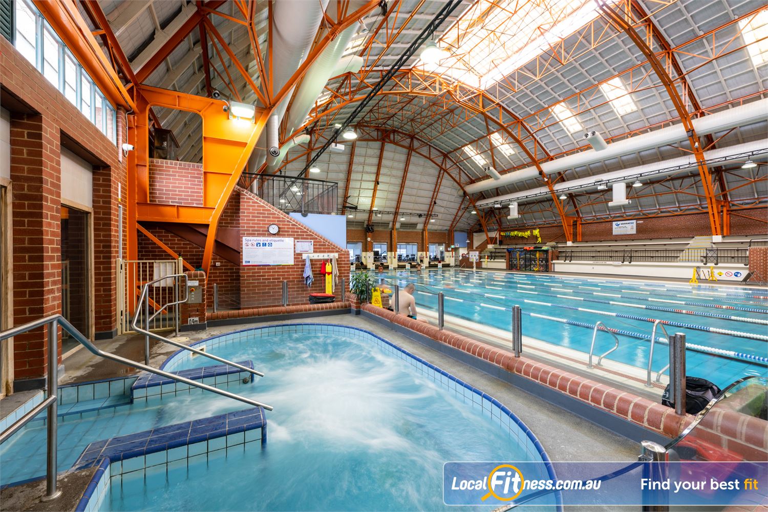 Richmond Recreation Centre - Yarra Leisure Near Toorak Relaxation facilities includes spa, steam room and sauna.