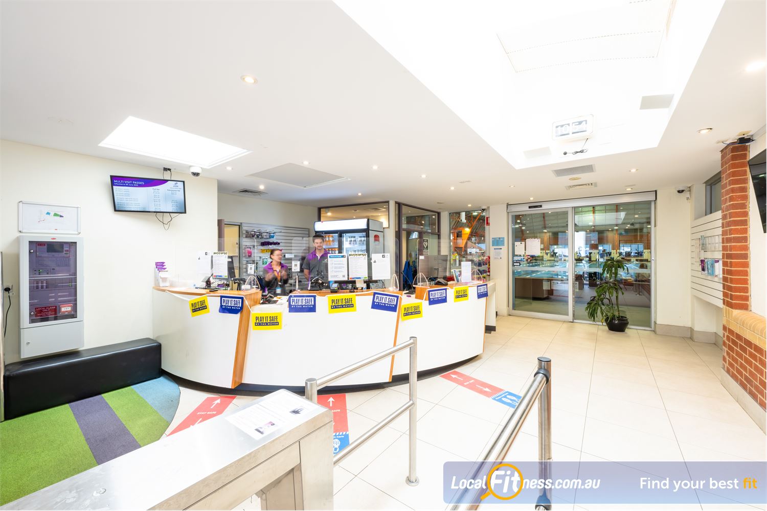 Richmond Recreation Centre - Yarra Leisure Near South Yarra The welcoming reception area at the Richmond Recreation Centre.