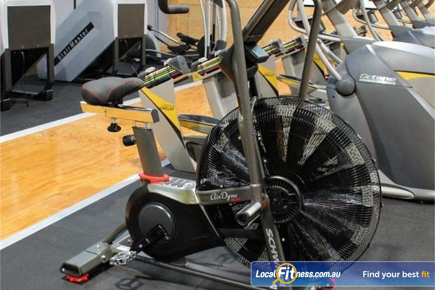 Westgate Health Club Altona North Get a HIIT cardio workout with our Schwinn Air Dyne bike.