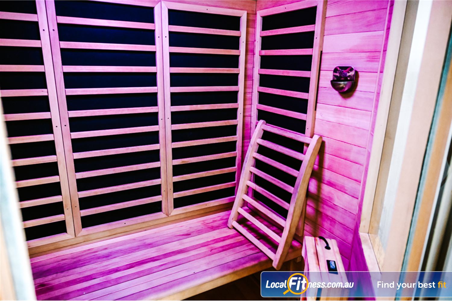 Westgate Health Club Altona North Detox your body with our Infrared sauna.