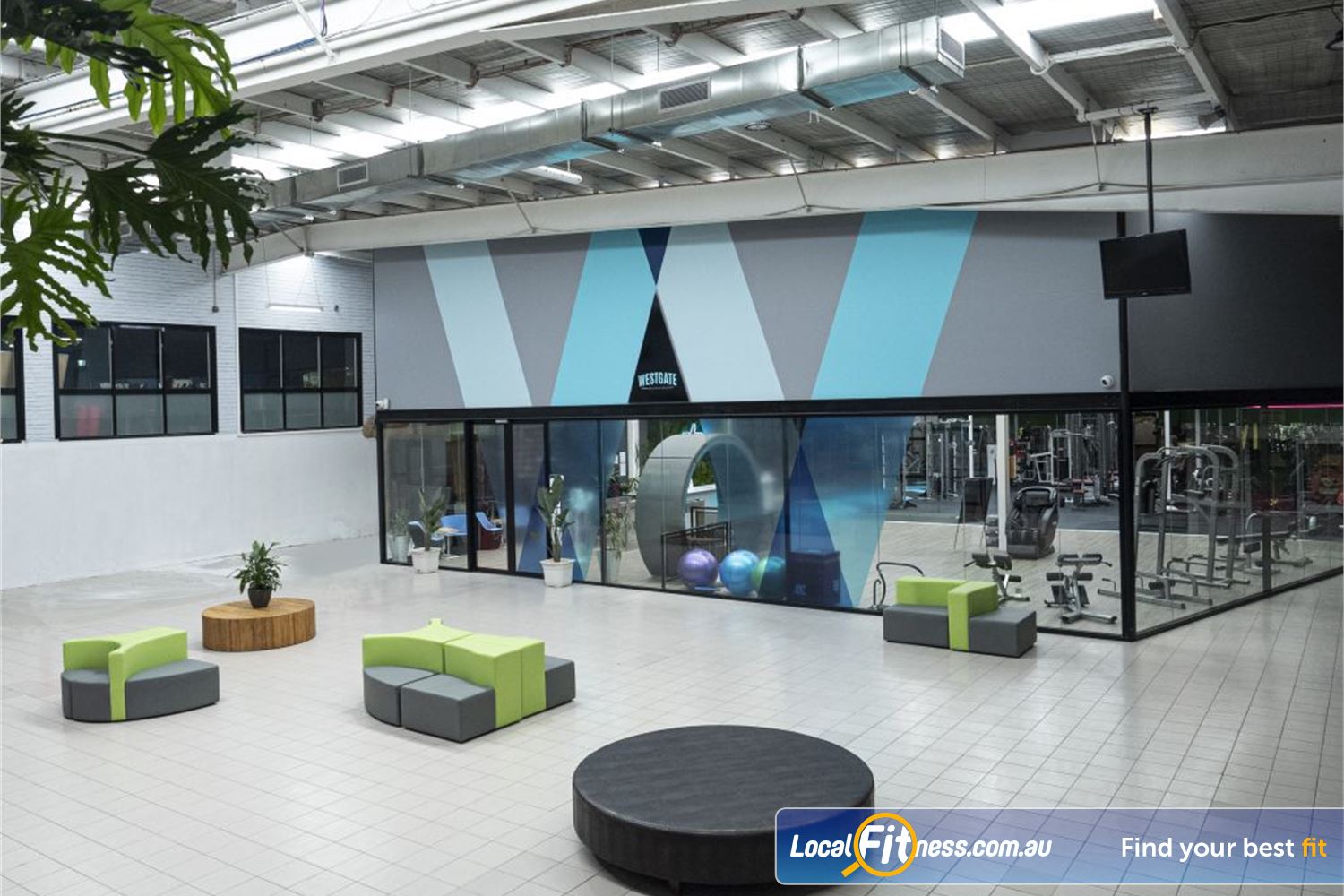 Westgate Health Club Altona North Convenient on-site cafe and members lounge area.