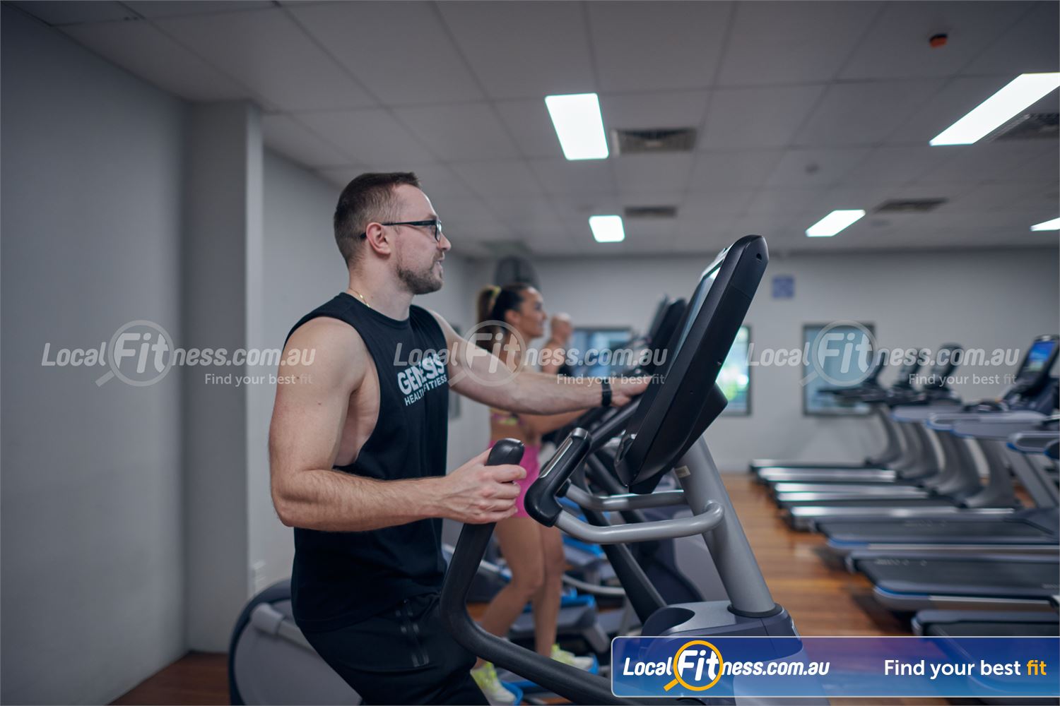 Genesis Health + Fitness Dandenong Our 24/7 Dandenong gym provides state of the art cardio all day all night.