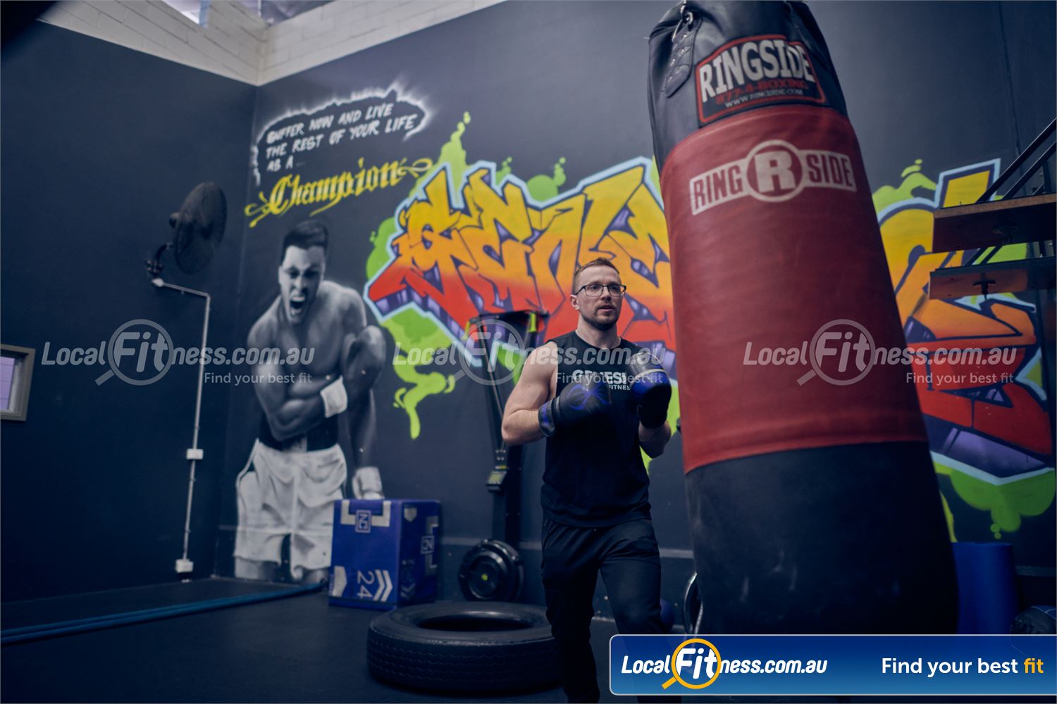 Genesis Health + Fitness Dandenong Incorporate heavy bag boxing training today at Genesis Dandenong.