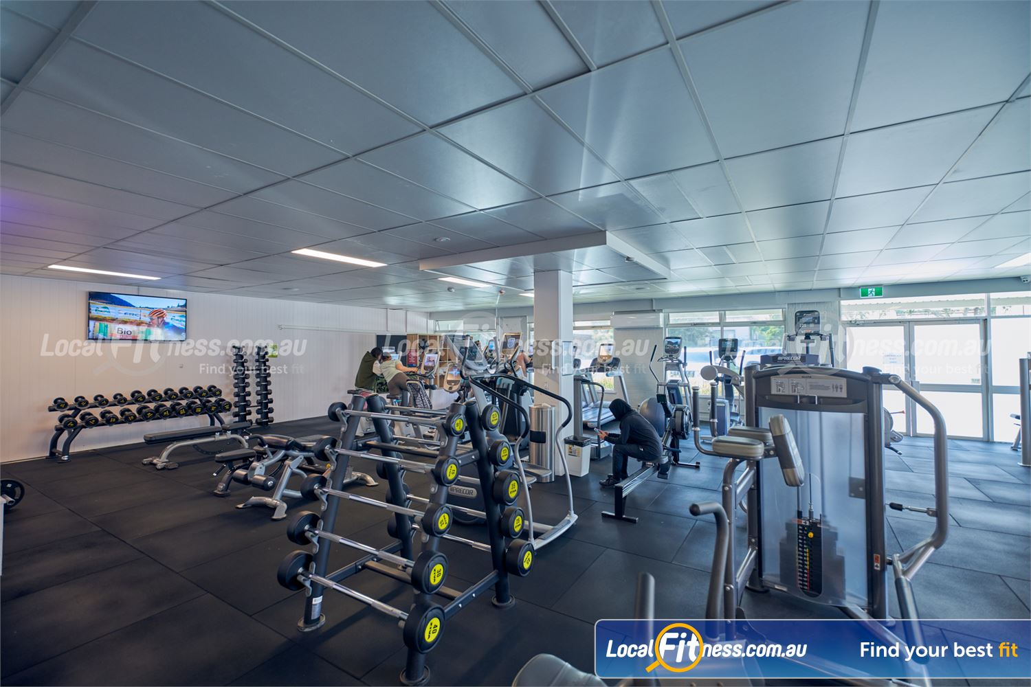 Genesis Health + Fitness Near Doveton The private women&#39;s free-weights area in our Dandenong ladies gym.