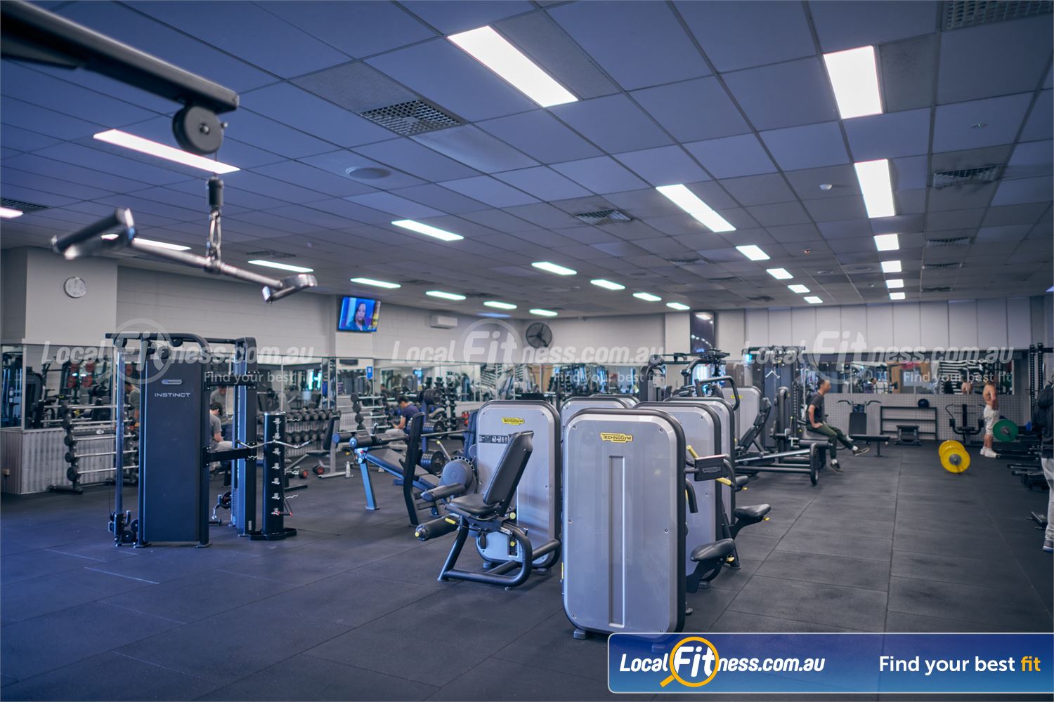 Genesis Health + Fitness Dandenong Strength training day or night, with 24/7 Dandenong gym access.