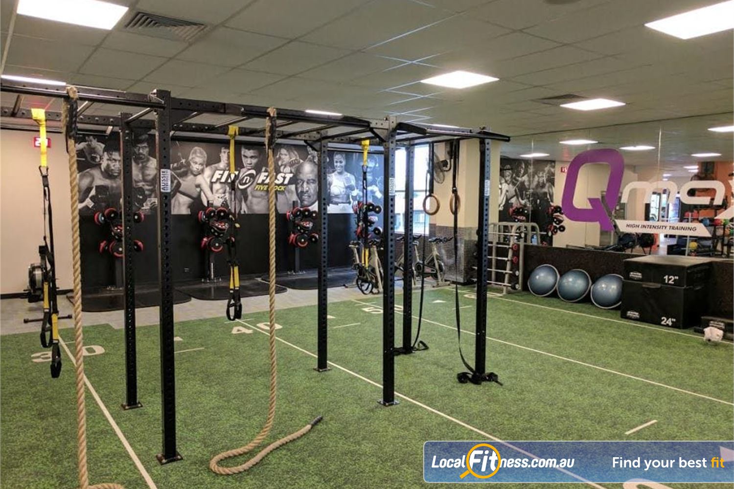 Fit n Fast Near Wareemba Qmax classes will give you a HIIT functional training workout.