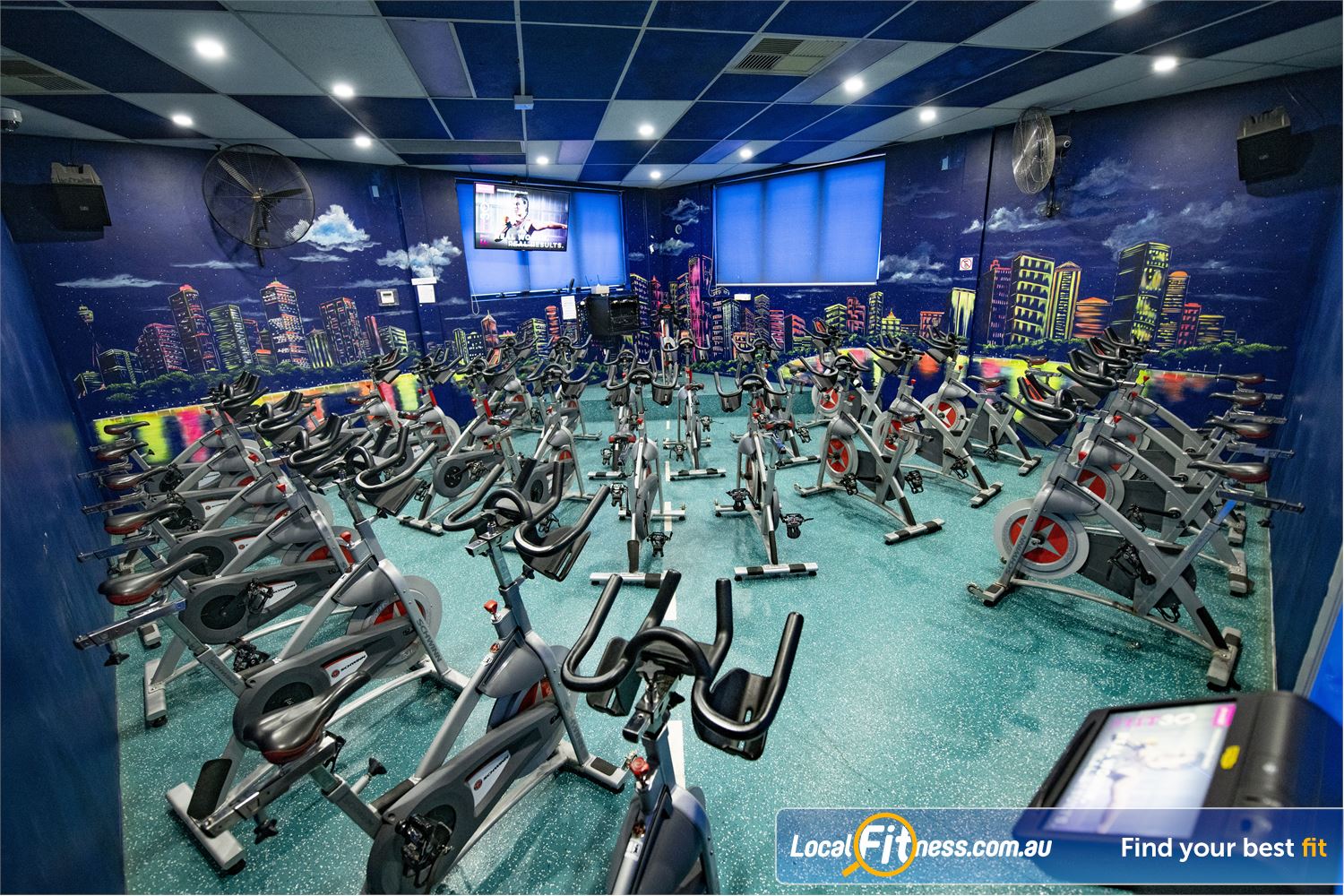 Fernwood Fitness Near Penshurst he dedicated Beverly Hills spin cycle studio.
