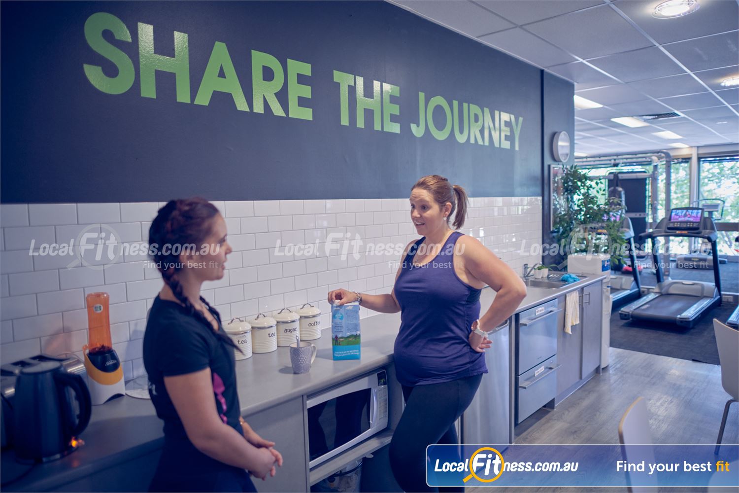 Fernwood Fitness St Kilda Our member lounge is a great place to catch up with the Fernwood community.