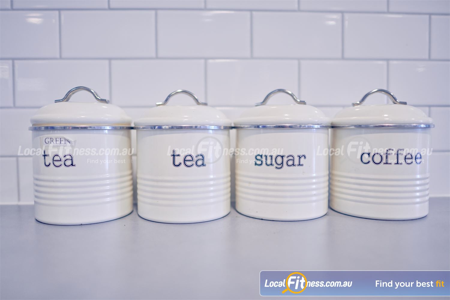 Fernwood Fitness Near Balaclava Complimentary coffee, tea and more.