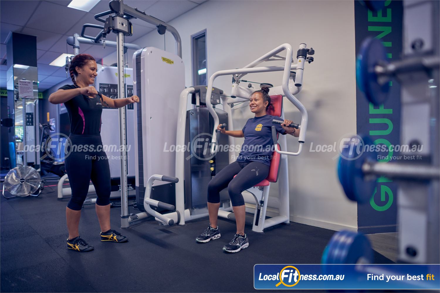 Fernwood Fitness Near Balaclava Our womens St Kilda gym includes state of the art pin-loading equipment.
