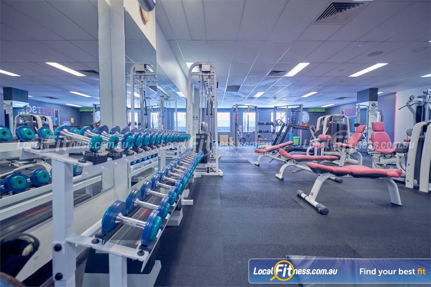 Fernwood Fitness St Kilda Enjoy 24/7 St Kilda gym and free-weight access.