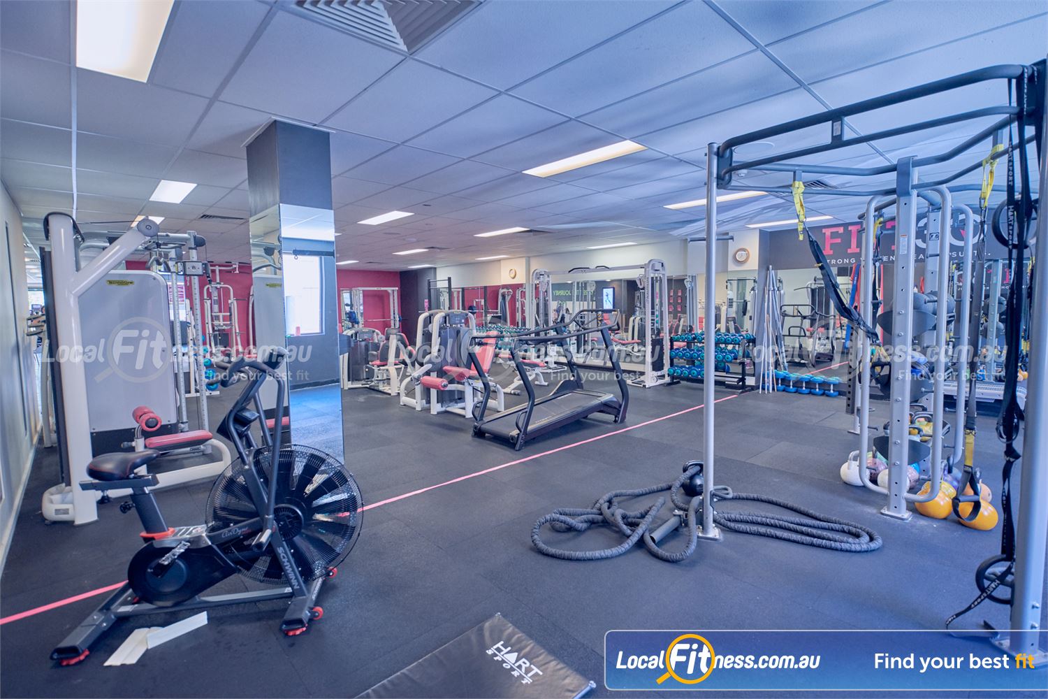 Fernwood Fitness Near Balaclava Train when it suits you with St Kilda 24 hour gym access.