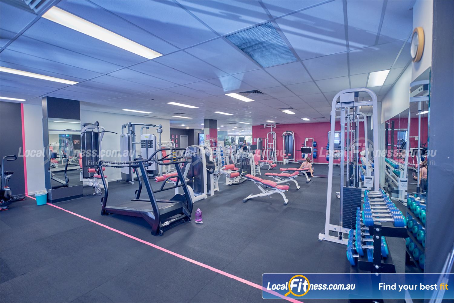 Fernwood Fitness St Kilda The fully equipped Fernwood St Kilda women&#39;s gym.