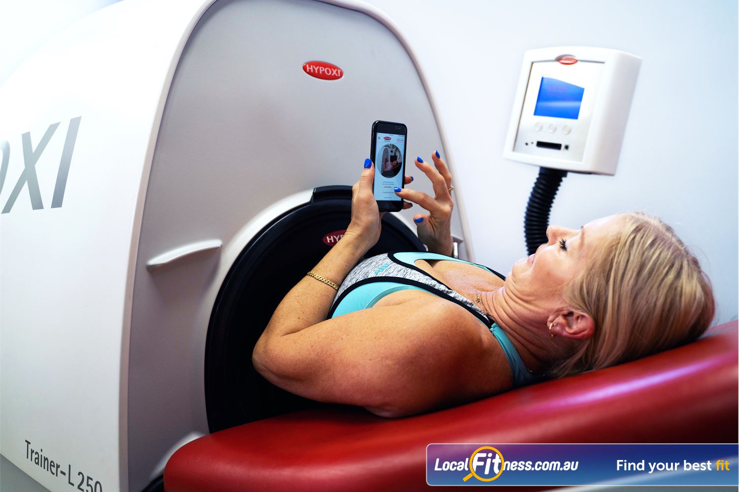 HYPOXI Tullamarine at Fernwood Near Oak Park Relax and unwind while our high tech Sydenham weight loss machines will do the rest.