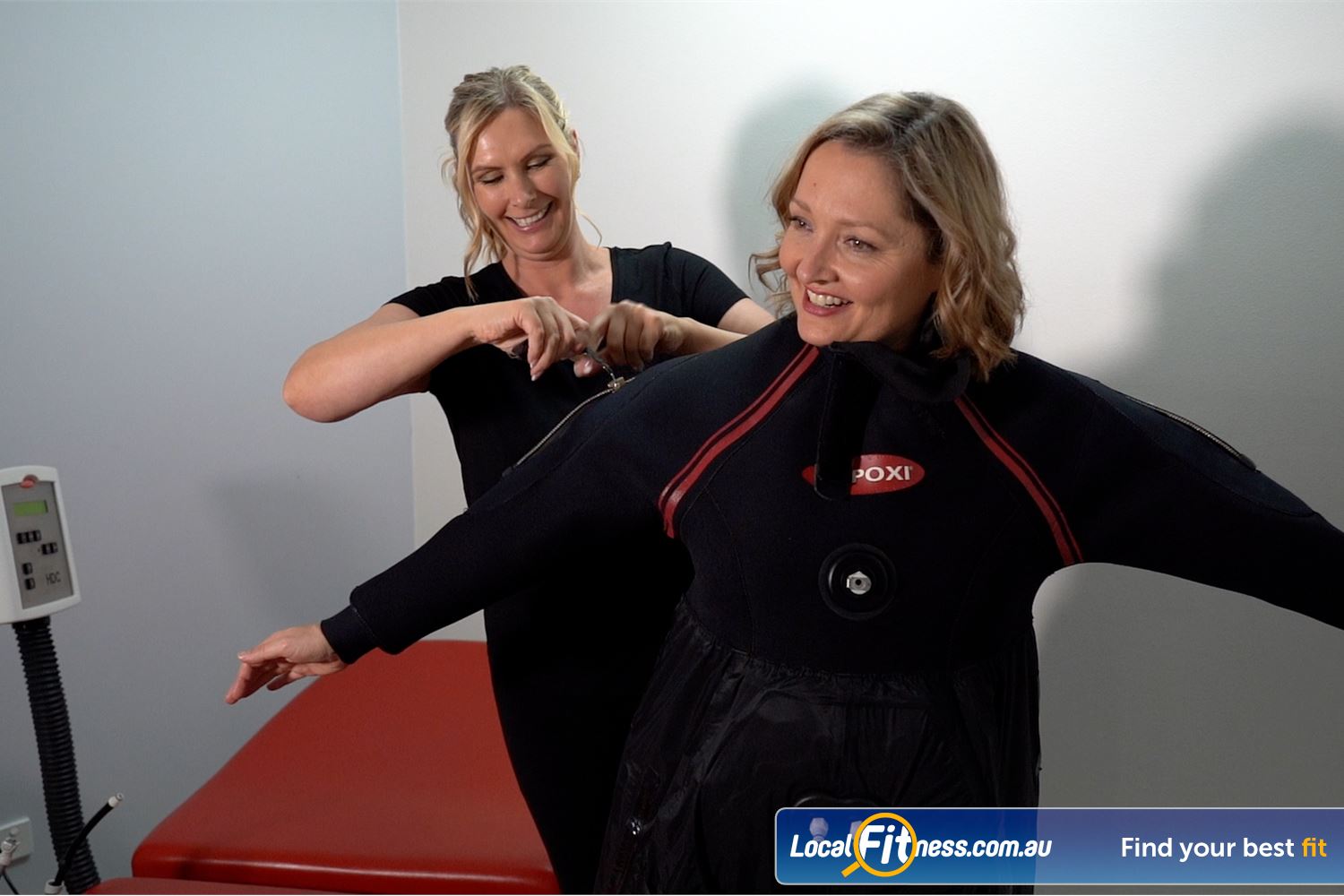 HYPOXI Tullamarine at Fernwood Tullamarine Target stubborn fat around the stomach and hips through our advanced vacuum and compression technology.
