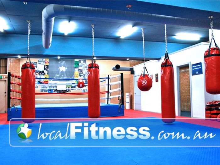 Kaizen Fitness Personal Training Near Ripponlea Fully equipped and matted boxing studio.
