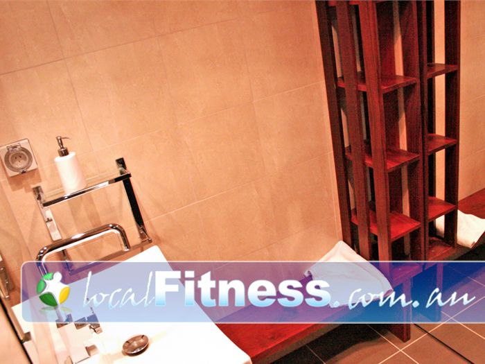 Kaizen Fitness Personal Training Near St Kilda East Our facilities include five star change rooms.