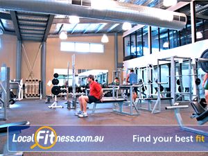 Windy Hill Fitness Centre Gym Tullamarine  | Our spacious free-weights area.