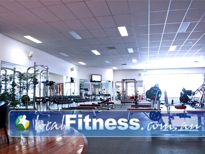 One Health & Fitness Near Mernda Super-spacious training in our South Morang gym.