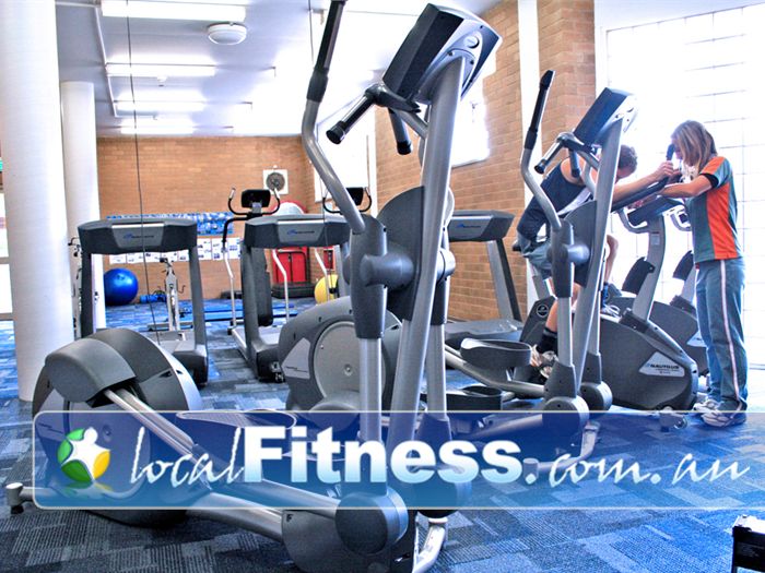 University Fitness Club Near South Geelong Separate cardio theatre with all your favorite workout machines.