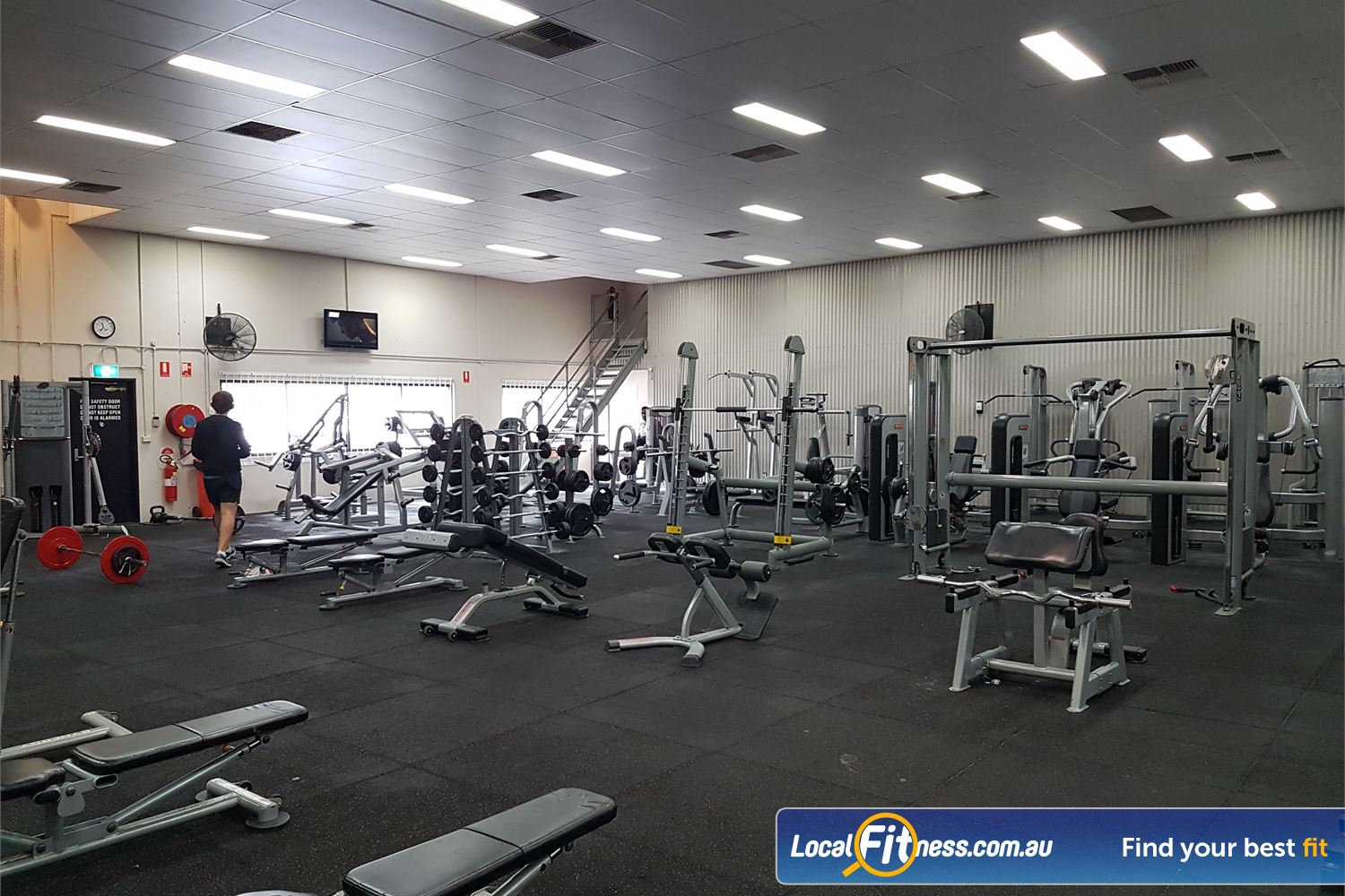 Fit n Fast Near Sydenham Dumbbells, barbells, pin-loading machines and more.