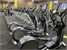 Fit Express 24/7 Heidelberg Heights Rows of state-of-the-art cardio machines inc. treadmills and cross trainers.