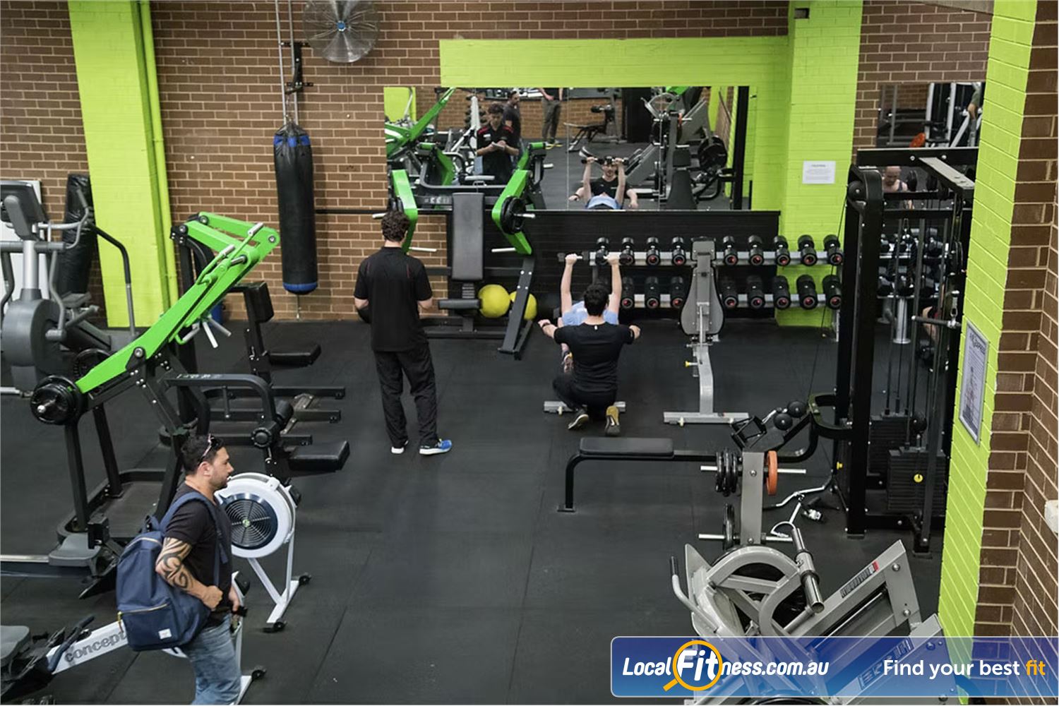 Fit Express 24/7 Near Heidelberg Rgh Our gym area provides 24 hour 365 days a year gym access.