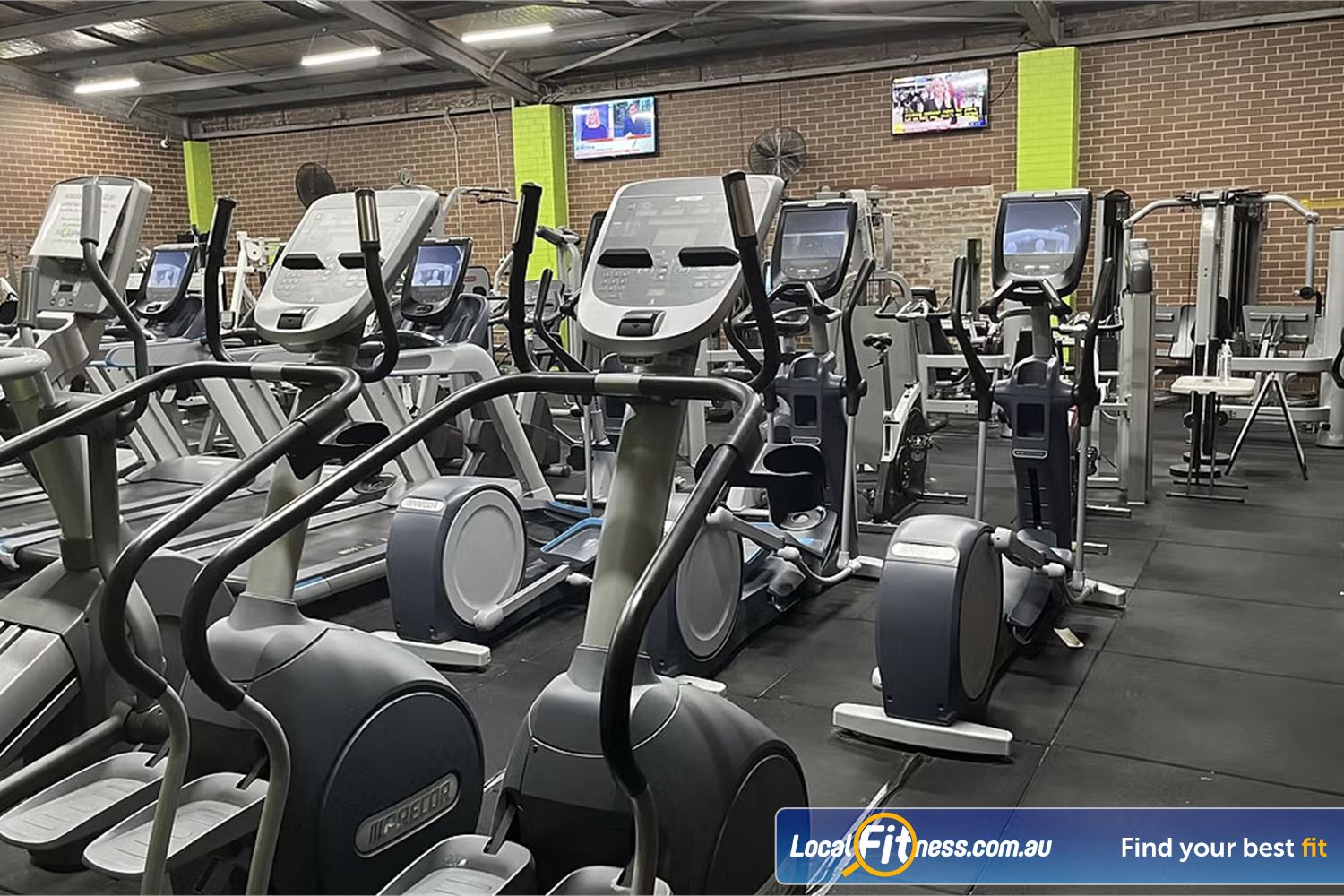 Fit Express 24/7 Heidelberg Heights Watch your favourite shows in our cardio theatre area.