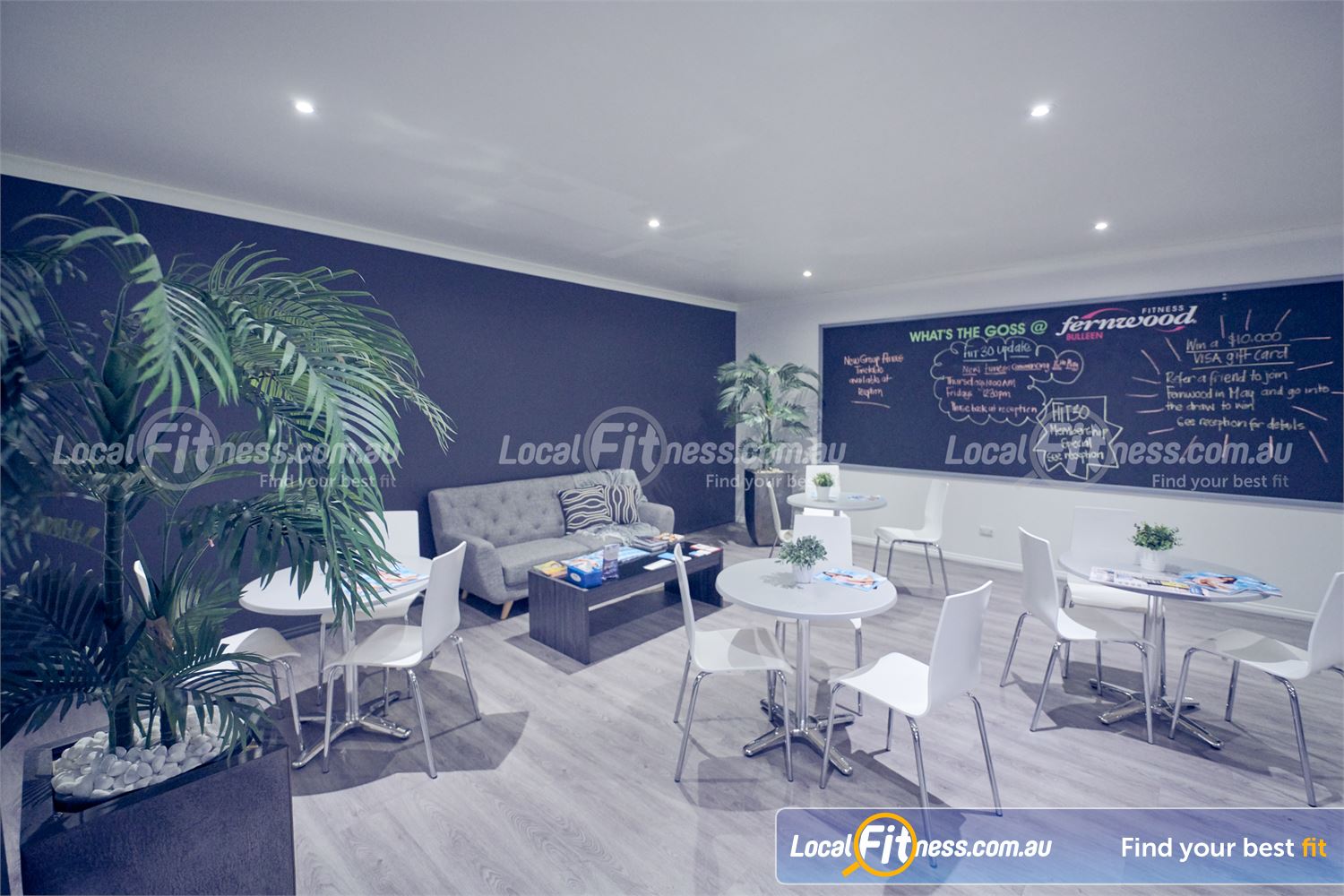 Fernwood Fitness Near Doncaster Women to have their own special space in our member&#39;s lounge.
