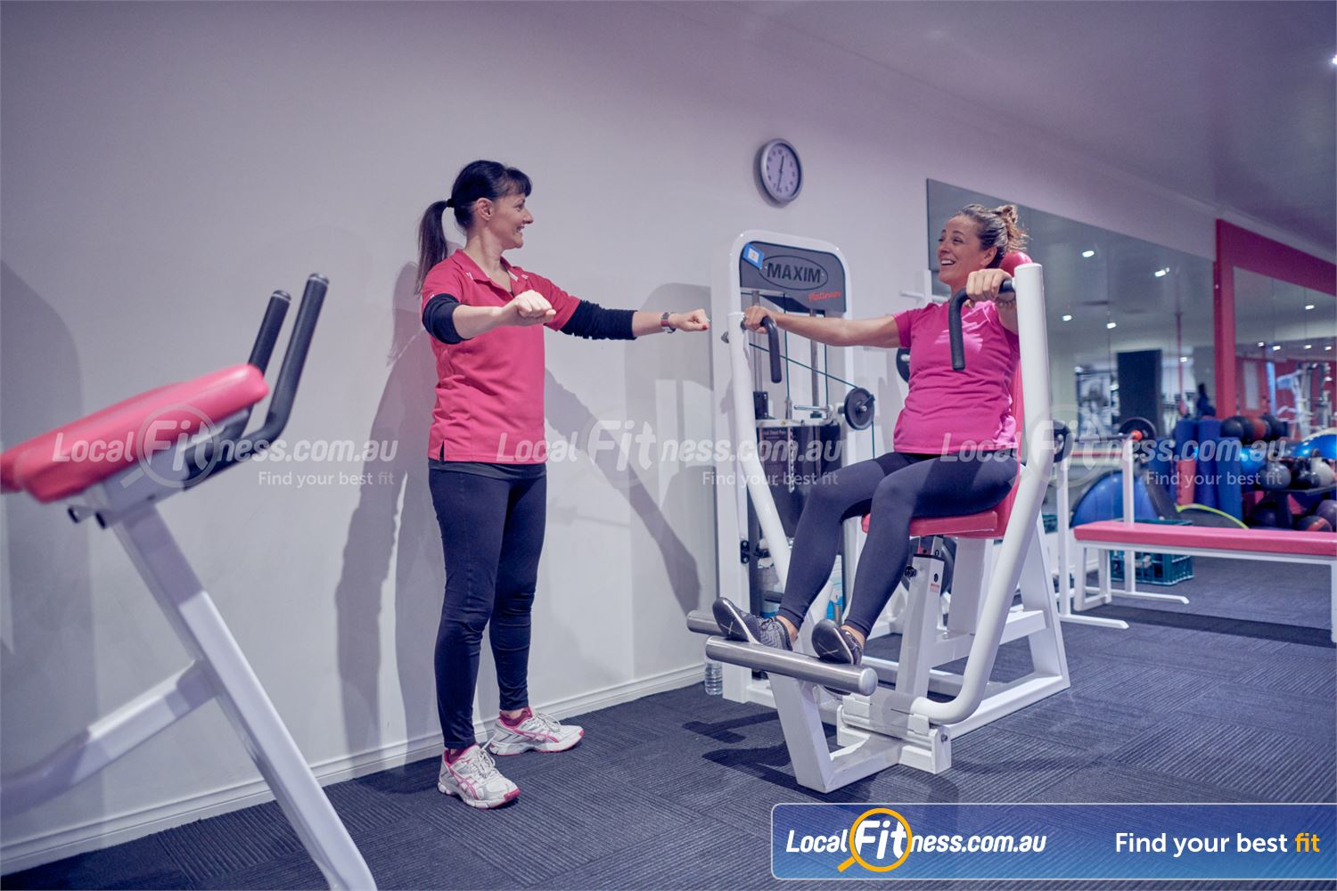 Fernwood Fitness Near Mont Albert North Our Bulleen womens gym provides easy to use pin-loading equipment.