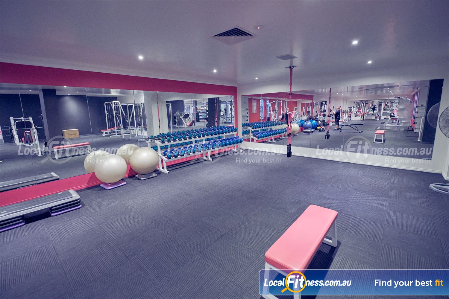 Fernwood Fitness Near Mont Albert North Our Bulleen womens free-weights area includes a full range of dumbbells, barbells and more.