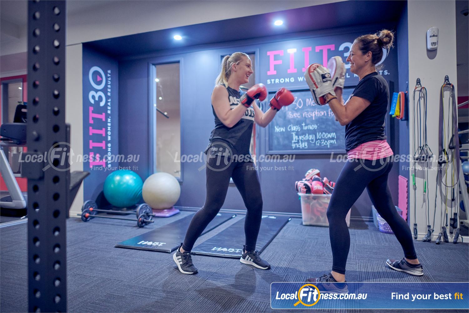 Fernwood Fitness Near Mont Albert North Challenge your fitness with a womens boxing workout in Bulleen.