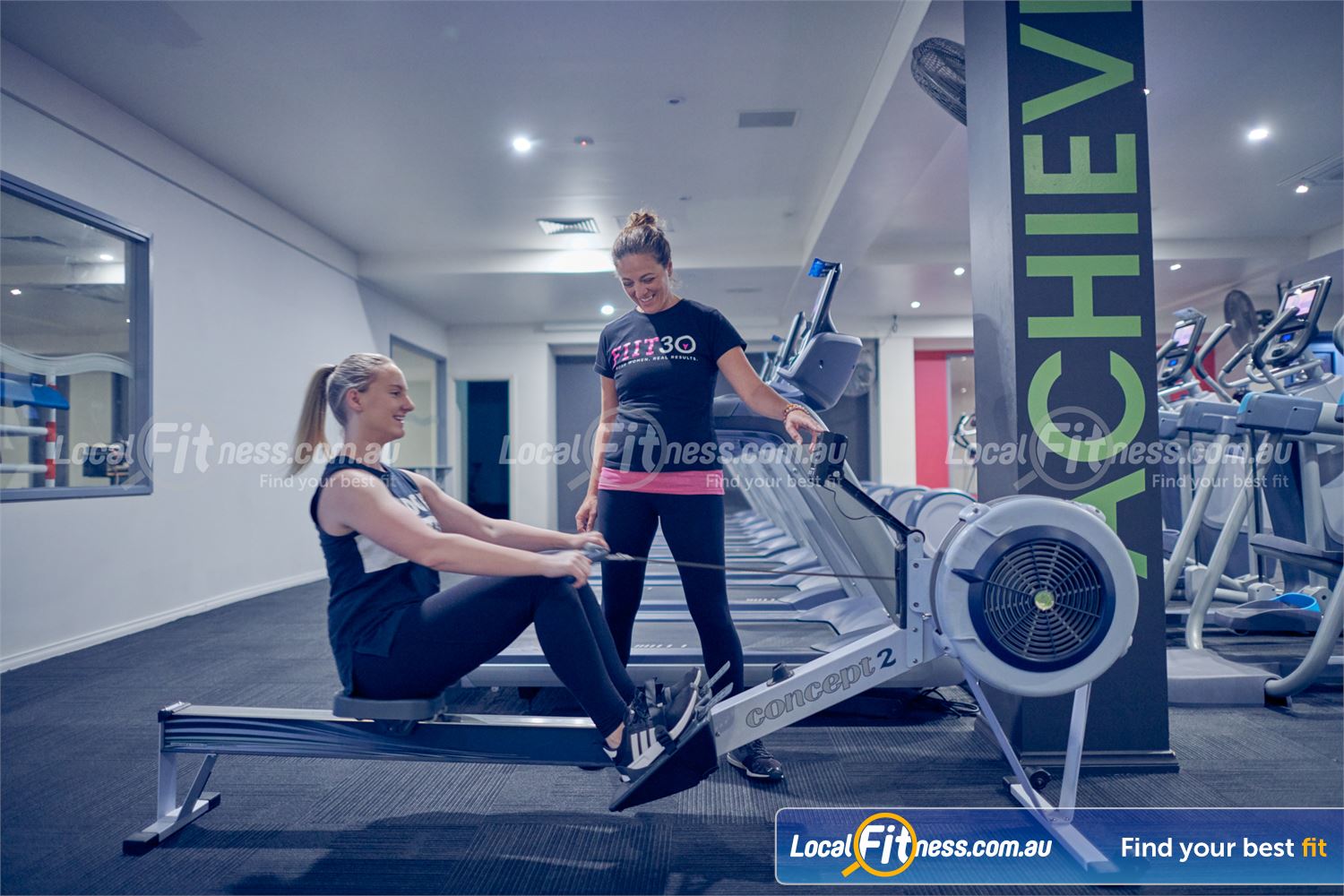 Fernwood Fitness Bulleen Our Bulleen personal trainers can take you through a HIIT rowing workout.