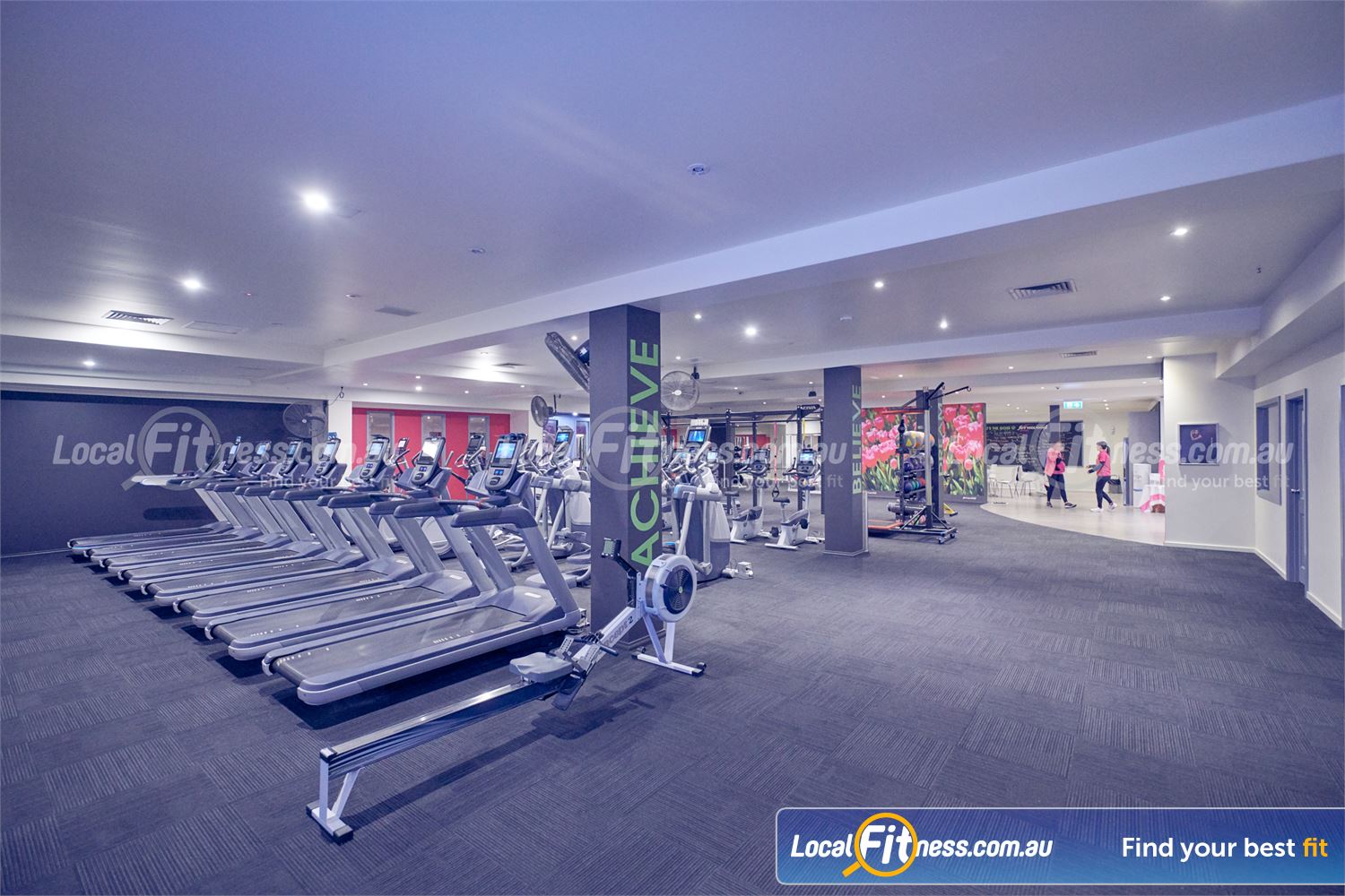 Fernwood Fitness Near Mont Albert North The state of the art cardio area in our Bulleen gym.
