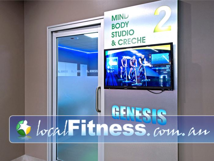Genesis Health + Fitness Bentley The dedicated Mind Body studio at Genesis Bentley.