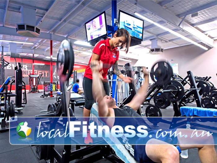 Genesis Health + Fitness Bentley Incorporate free-weight training into your personal training sessions.