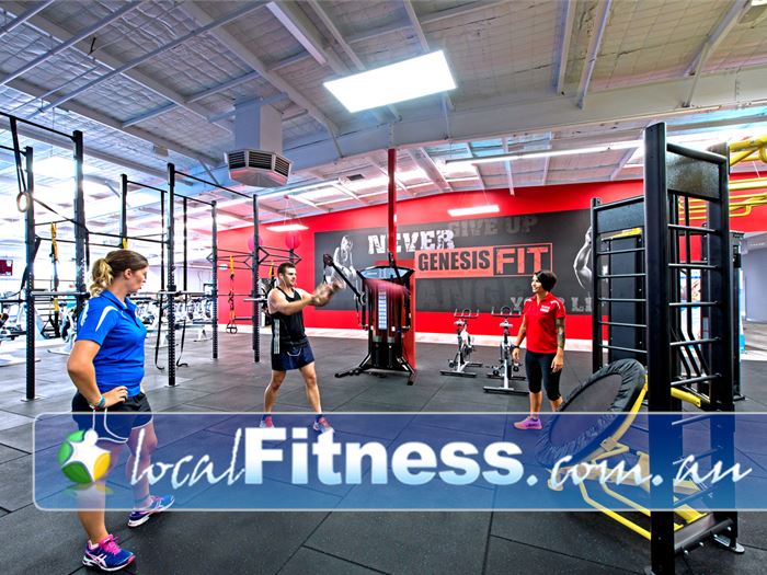 Genesis Health + Fitness Near St James The functional zone at our 24 hour Bentley gym.