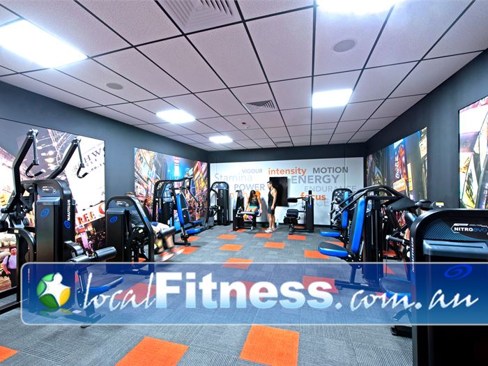 Genesis Health + Fitness Bentley State of the art circuit equipment from Nautilus Nitro Evo.