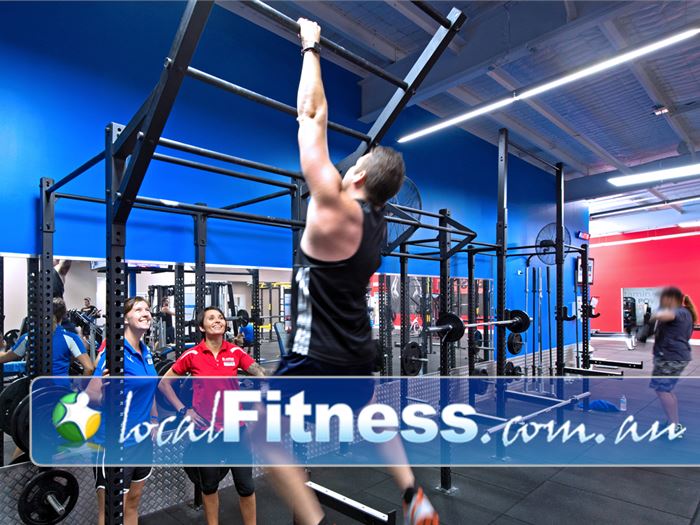 Genesis Health + Fitness Bentley Our Bentley gym functional training rig provides body-weight training.