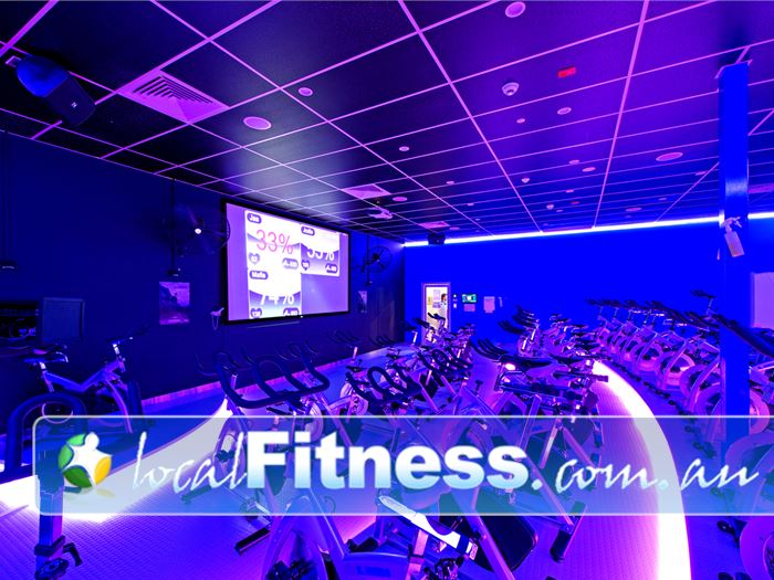 Genesis Health + Fitness Near St James State of the art virtual cycle facilities.