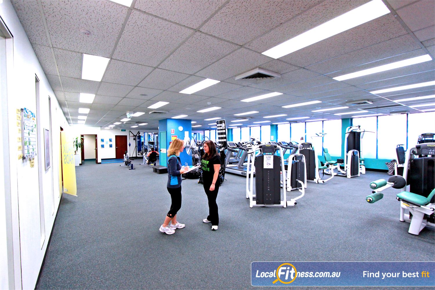 Fernwood Fitness Rockdale Our Rockdale women's gym provides a spacious and open plan environment.