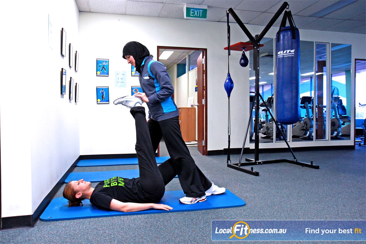 Fernwood Fitness Rockdale Enjoy a stretching program designed by Fernwood Rockdale personal trainers.