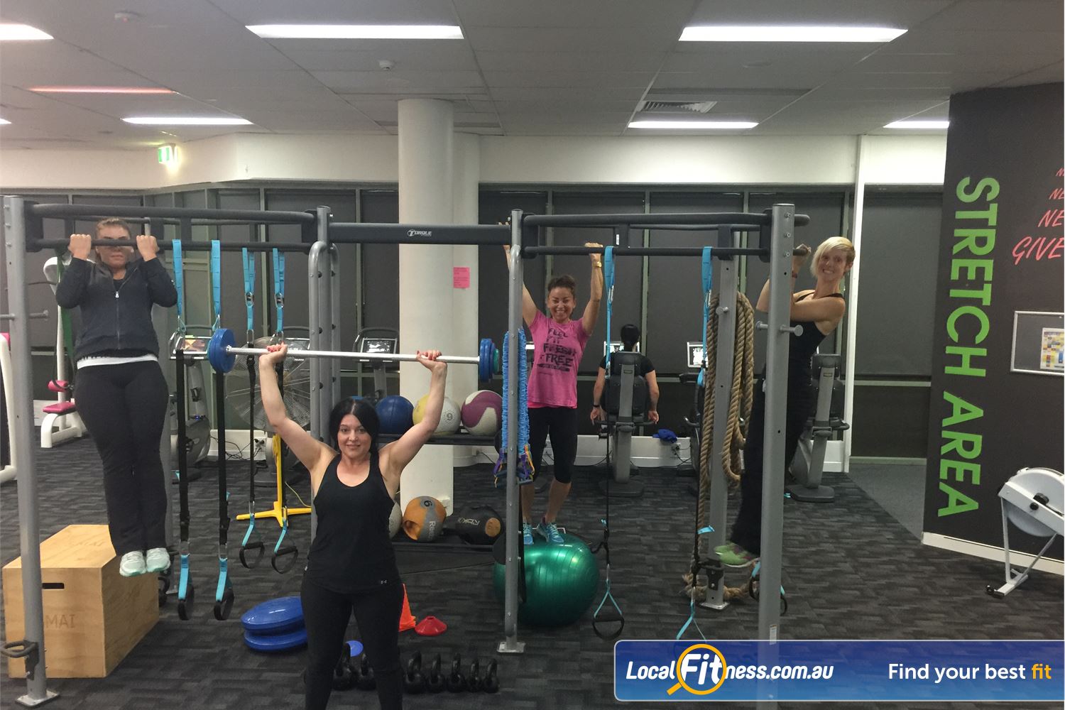 Fernwood Fitness Near Ramsgate Beach Get Functionally FIT in our functional training area.
