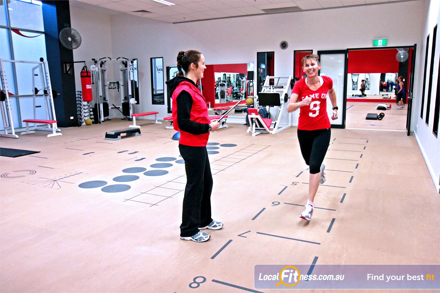 Fernwood Fitness Belconnen Fernwood Belconnen gym provides a new functional fitness training zone.